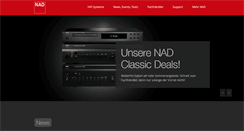 Desktop Screenshot of nad.de