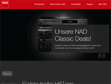 Tablet Screenshot of nad.de